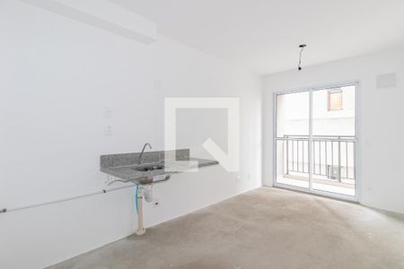 Sala/Cozinha de apartamento à venda com 1 quarto, 30m² em Vila Olímpia, São Paulo