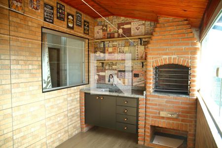 Varanda casa 1 de casa à venda com 3 quartos, 540m² em Vila Florida, São Bernardo do Campo