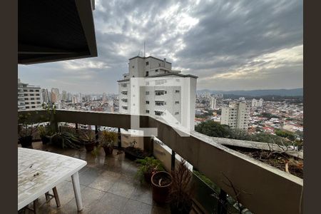 Varanda da Sala de apartamento à venda com 5 quartos, 272m² em Santana, São Paulo