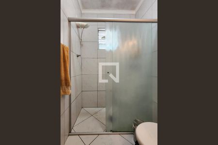 Banheiro Social de apartamento à venda com 1 quarto, 55m² em Baeta Neves, São Bernardo do Campo