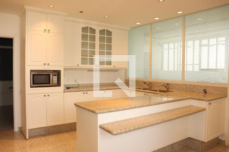 Cozinha de apartamento à venda com 5 quartos, 542m² em Santo Amaro, São Paulo