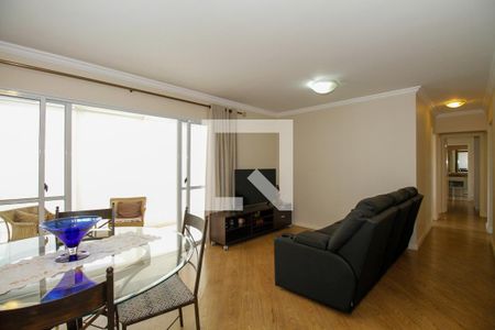 Sala de Estar e Jantar de apartamento à venda com 4 quartos, 120m² em Pinheiros, São Paulo