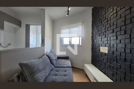 Sala de apartamento para alugar com 1 quarto, 35m² em Vila Vitória, Santo André