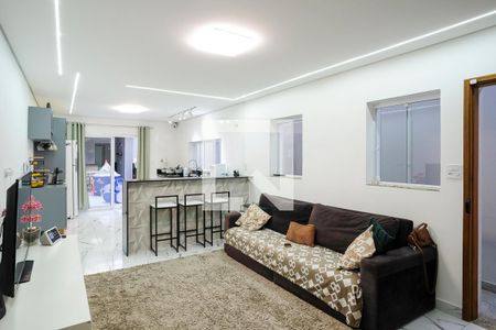 Sala de casa à venda com 3 quartos, 160m² em Santa Maria, São Caetano do Sul