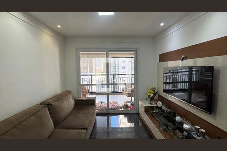 Sala de apartamento à venda com 3 quartos, 88m² em Campestre, Santo André