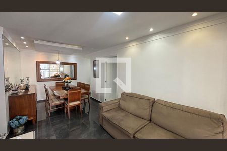 Sala de apartamento à venda com 3 quartos, 88m² em Campestre, Santo André
