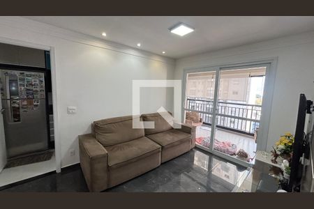 Sala de apartamento à venda com 3 quartos, 88m² em Campestre, Santo André