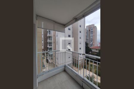 Varanda da Sala de apartamento à venda com 3 quartos, 78m² em Vila Gumercindo, São Paulo