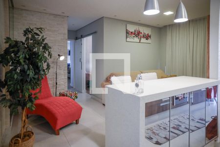 Sala de apartamento à venda com 2 quartos, 64m² em Vila da Saúde, São Paulo