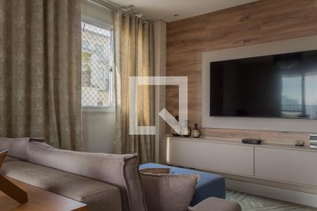 Sala de apartamento à venda com 3 quartos, 105m² em Nova Petrópolis, São Bernardo do Campo