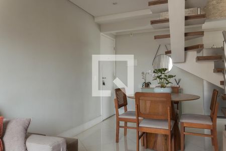 Sala de apartamento à venda com 3 quartos, 105m² em Nova Petrópolis, São Bernardo do Campo