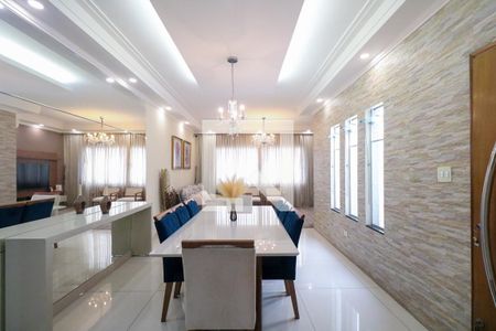 Sala de Jantar de casa à venda com 2 quartos, 156m² em Nova Gerti, São Caetano do Sul