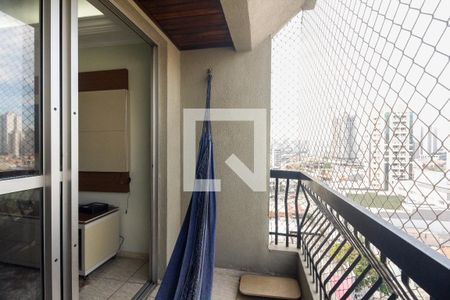 Varanda da Sala de apartamento para alugar com 2 quartos, 63m² em Vila Carrão, São Paulo