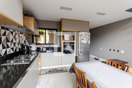 Sala/Cozinha de casa à venda com 1 quarto, 143m² em Parque das Nações, Santo André