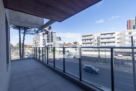Varanda gourmet de apartamento para alugar com 2 quartos, 78m² em Cabral, Curitiba