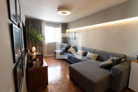 Sala de apartamento à venda com 2 quartos, 77m² em Campo Belo, São Paulo