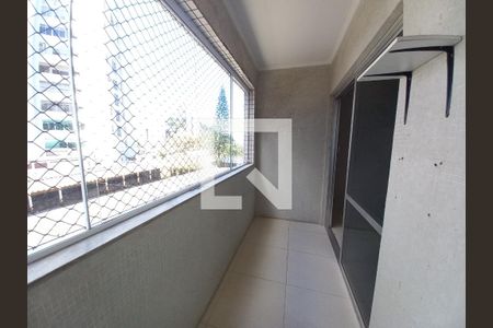 Varanda da Sala de apartamento para alugar com 1 quarto, 82m² em Itararé, São Vicente
