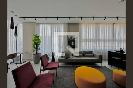 Área comum - Salão de festas de kitnet/studio à venda com 1 quarto, 25m² em Santo Amaro, São Paulo