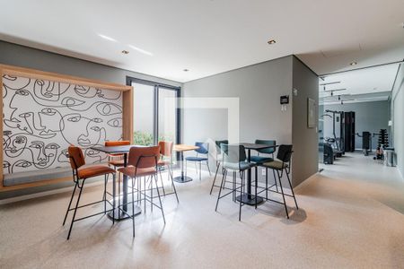 Área comum - Coworking de kitnet/studio à venda com 1 quarto, 30m² em Sumarezinho, São Paulo
