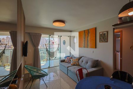 Sala de apartamento à venda com 4 quartos, 225m² em Buritis, Belo Horizonte