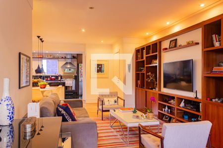 Sala de apartamento à venda com 4 quartos, 127m² em Alto da Lapa, São Paulo