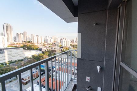 Varanda de kitnet/studio para alugar com 1 quarto, 23m² em Jardim Aurelia, São Paulo