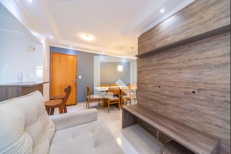 Sala de apartamento para alugar com 2 quartos, 47m² em Vila Floresta, Santo André