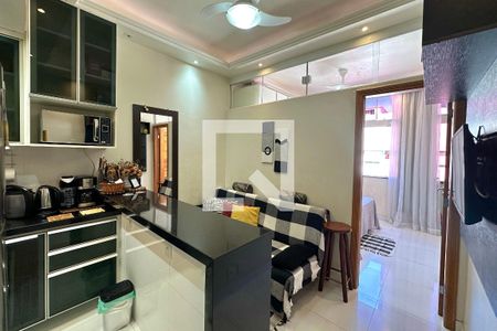 Sala de apartamento para alugar com 1 quarto, 30m² em Copacabana, Rio de Janeiro