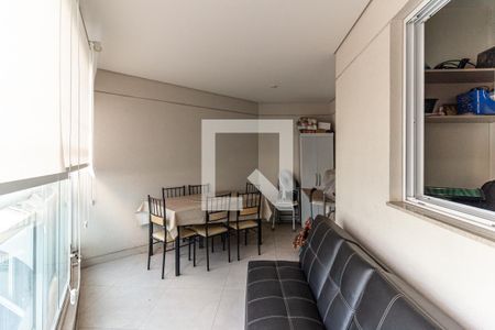 Varanda da Sala de apartamento para alugar com 2 quartos, 65m² em Santa Ifigênia, São Paulo