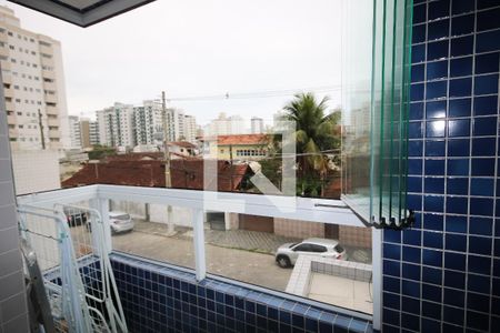 Varanda de apartamento para alugar com 2 quartos, 60m² em Guilhermina, Praia Grande