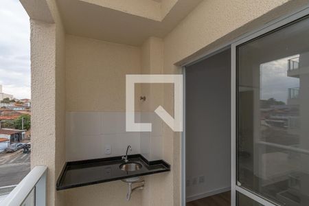 Varanda da Sala de apartamento para alugar com 2 quartos, 57m² em Jardim Novo Angulo, Hortolândia