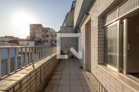 Varanda da Sala 2 de apartamento à venda com 4 quartos, 212m² em Vila Isabel, Rio de Janeiro