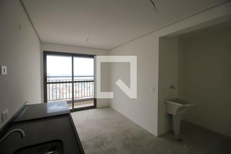 Sala/Cozinha de apartamento à venda com 2 quartos, 43m² em Vila Prudente, São Paulo