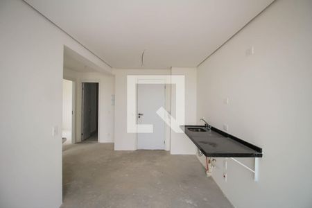 Sala/Cozinha de apartamento à venda com 2 quartos, 43m² em Vila Prudente, São Paulo