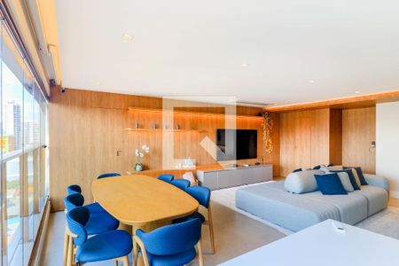 Sala de apartamento à venda com 3 quartos, 145m² em Campo Belo, São Paulo