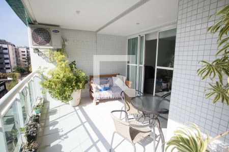 Varanda da Sala de apartamento à venda com 3 quartos, 117m² em Freguesia (jacarepaguá), Rio de Janeiro