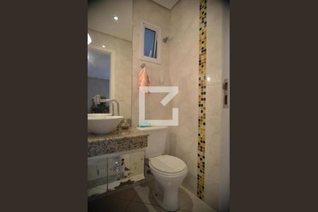 Lavabo de casa à venda com 3 quartos, 125m² em Vila Scarpelli, Santo André