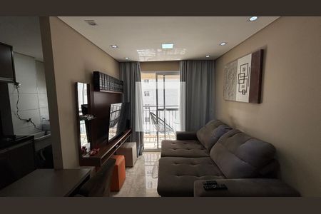 Sala - Sala de Jantar  de apartamento à venda com 2 quartos, 54m² em Vila Eldizia, Santo André