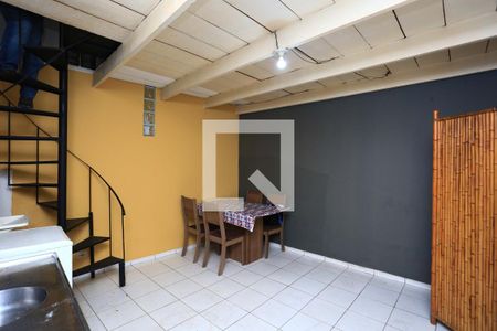 Sala/Cozinha de casa para alugar com 1 quarto, 30m² em Real Parque, São Paulo