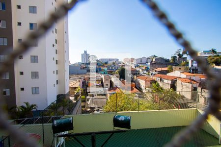 Vista da sala de apartamento à venda com 2 quartos, 60m² em Vila Príncipe de Gales, Santo André