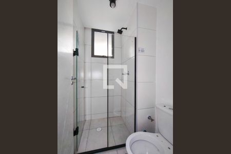 Banheiro de kitnet/studio para alugar com 1 quarto, 33m² em Santo Cristo, Rio de Janeiro
