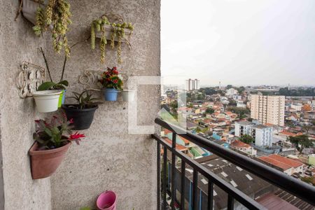 Varanda da Sala de apartamento à venda com 3 quartos, 60m² em Centro, Diadema