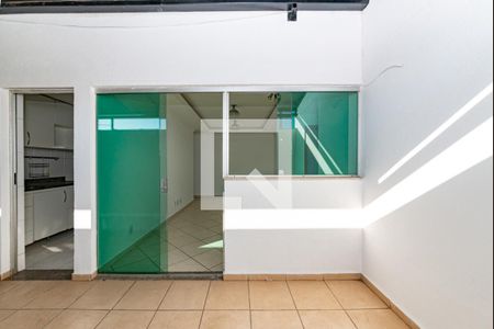 Varanda da Sala de apartamento à venda com 2 quartos, 110m² em Castelo, Belo Horizonte