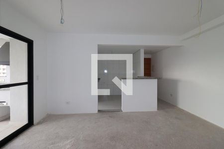 Sala de apartamento à venda com 3 quartos, 82m² em Jardim, Santo André