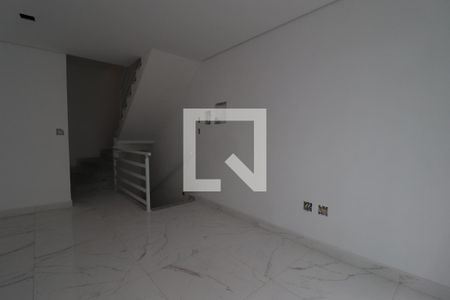 Sala de casa de condomínio à venda com 3 quartos, 127m² em Vila Metalúrgica, Santo André