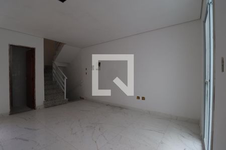 Sala de casa de condomínio à venda com 2 quartos, 117m² em Vila Metalúrgica, Santo André