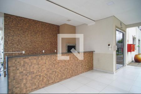 Área comum - Churrasqueira de apartamento para alugar com 2 quartos, 50m² em Feitoria, São Leopoldo