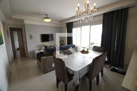 Sala de apartamento à venda com 3 quartos, 119m² em Jardim São Domingos Sávio, Campinas