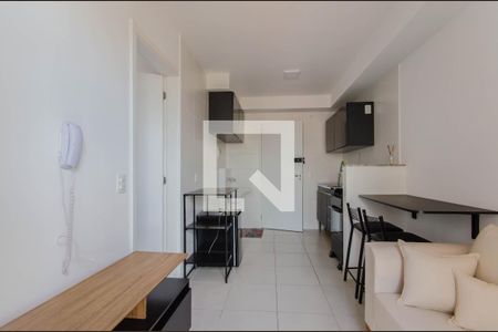 Sala de apartamento para alugar com 1 quarto, 34m² em Jardim da Gloria, São Paulo