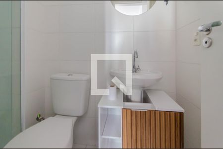 Banheiro de apartamento para alugar com 1 quarto, 34m² em Jardim da Gloria, São Paulo